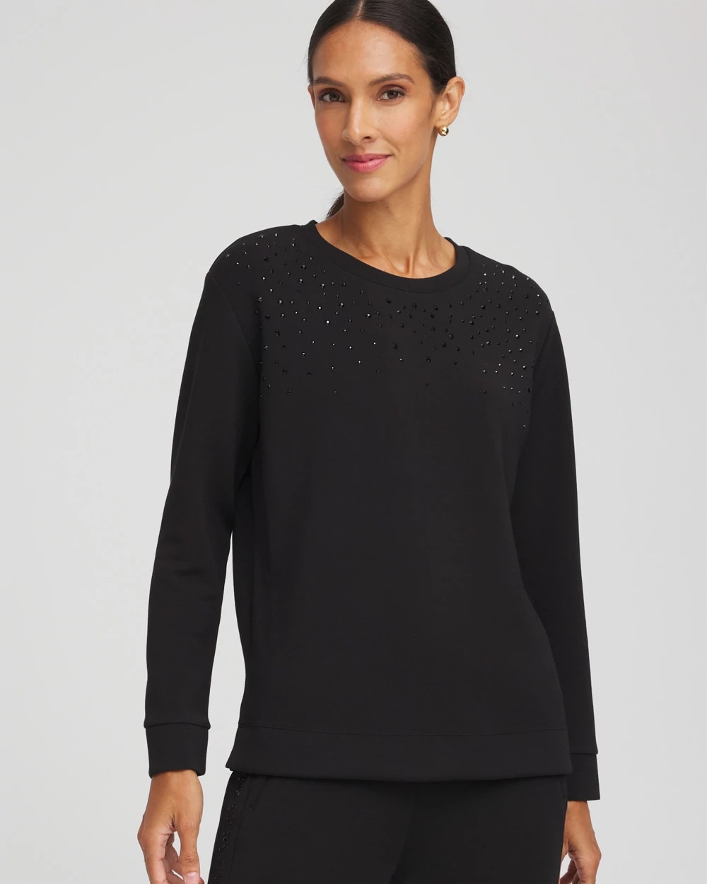 Zenergy® Rhinestone Pullover Top | Chico's